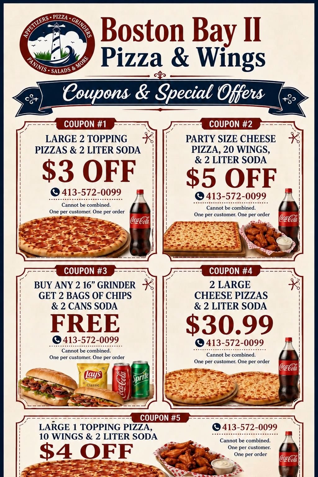 Menu page 2