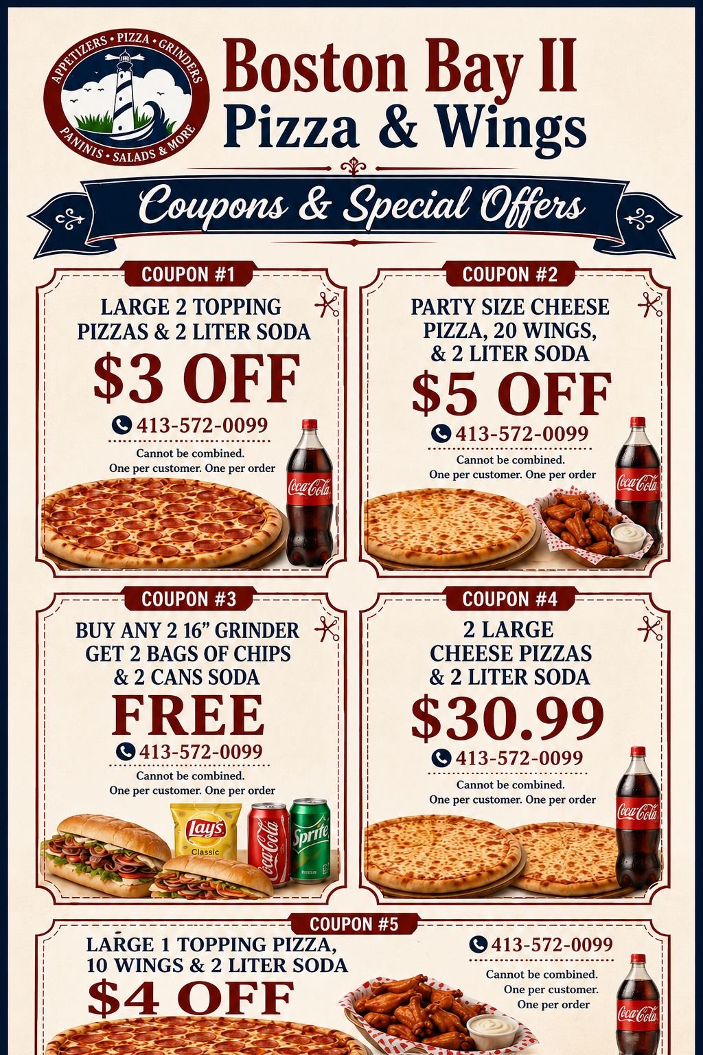 Menu page 2