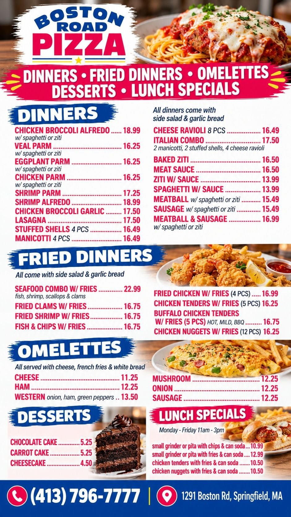 Menu page 8