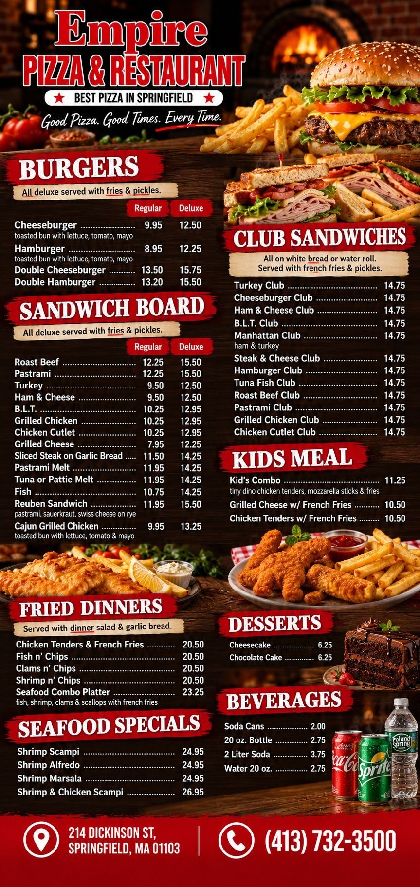 Menu page 10