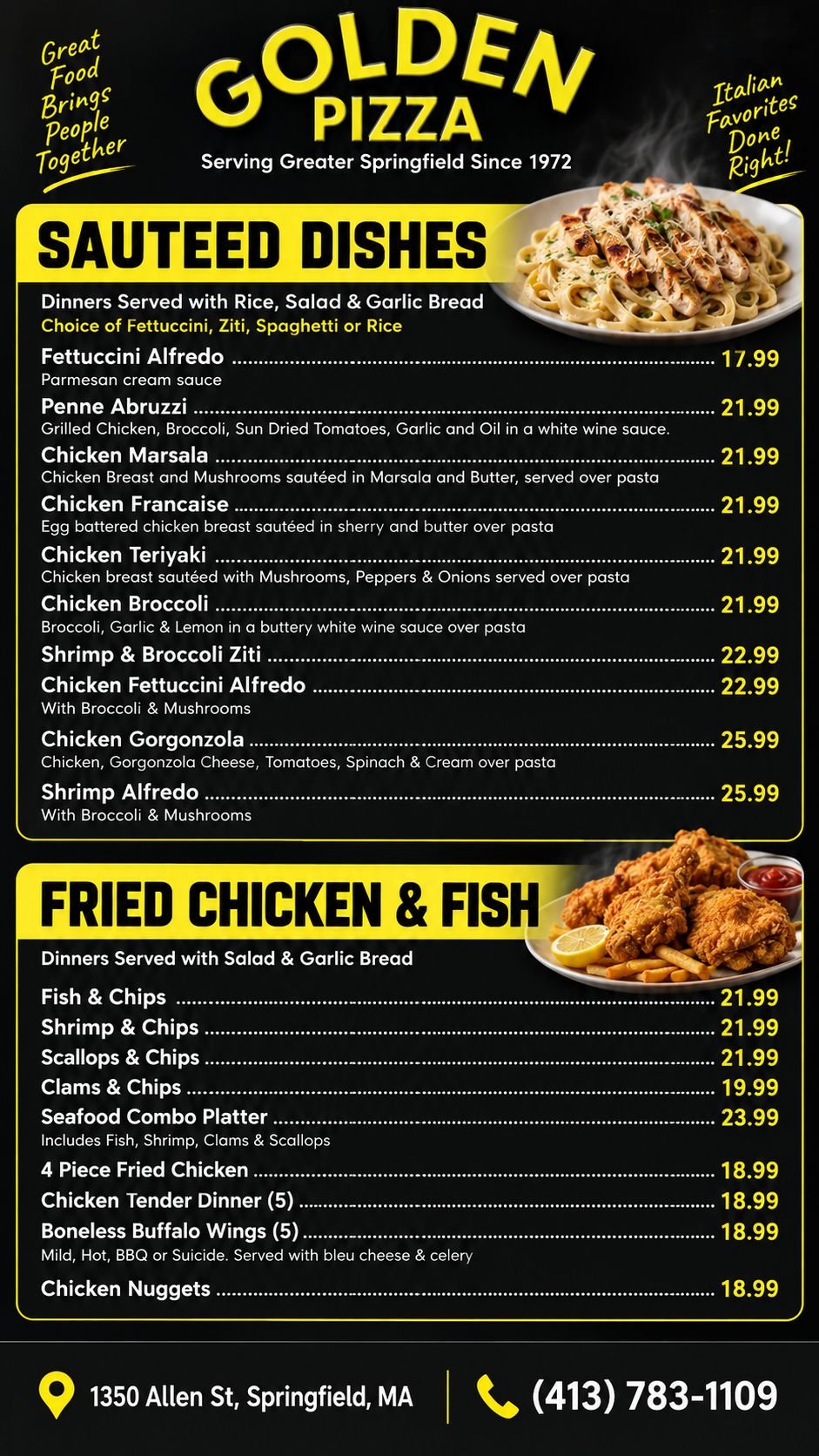 Menu page 11