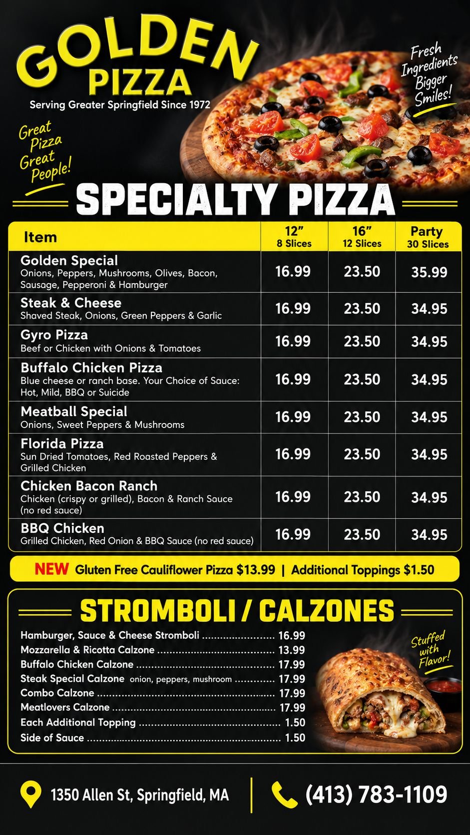 Menu page 5