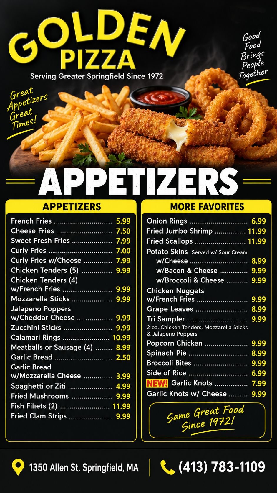 Menu page 9