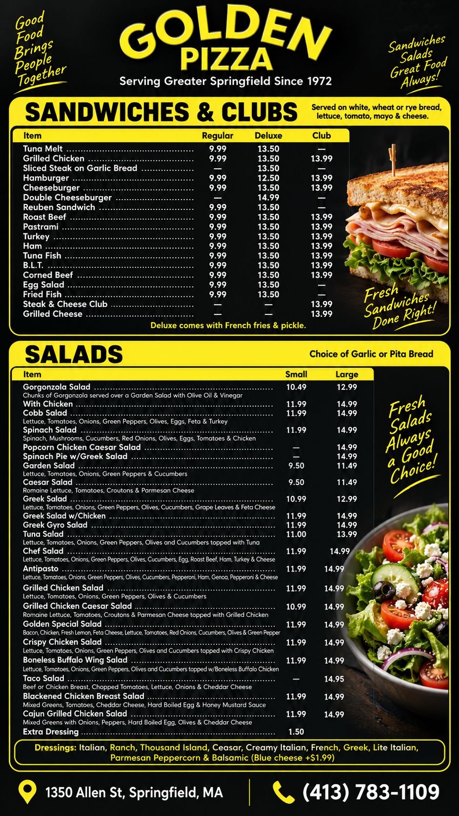 Menu page 12