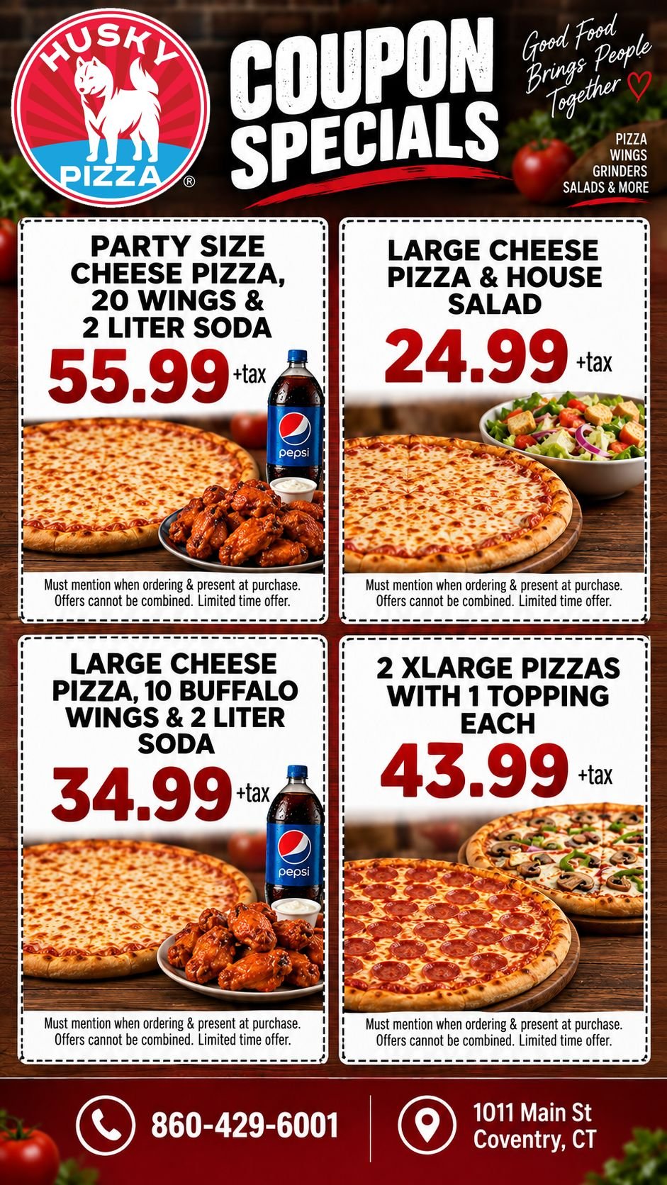 Menu page 2