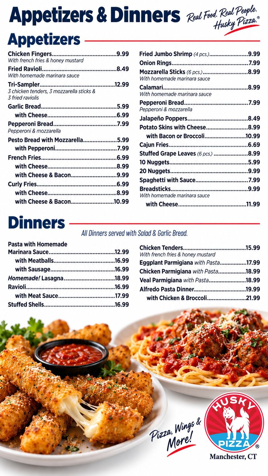 Menu page 7