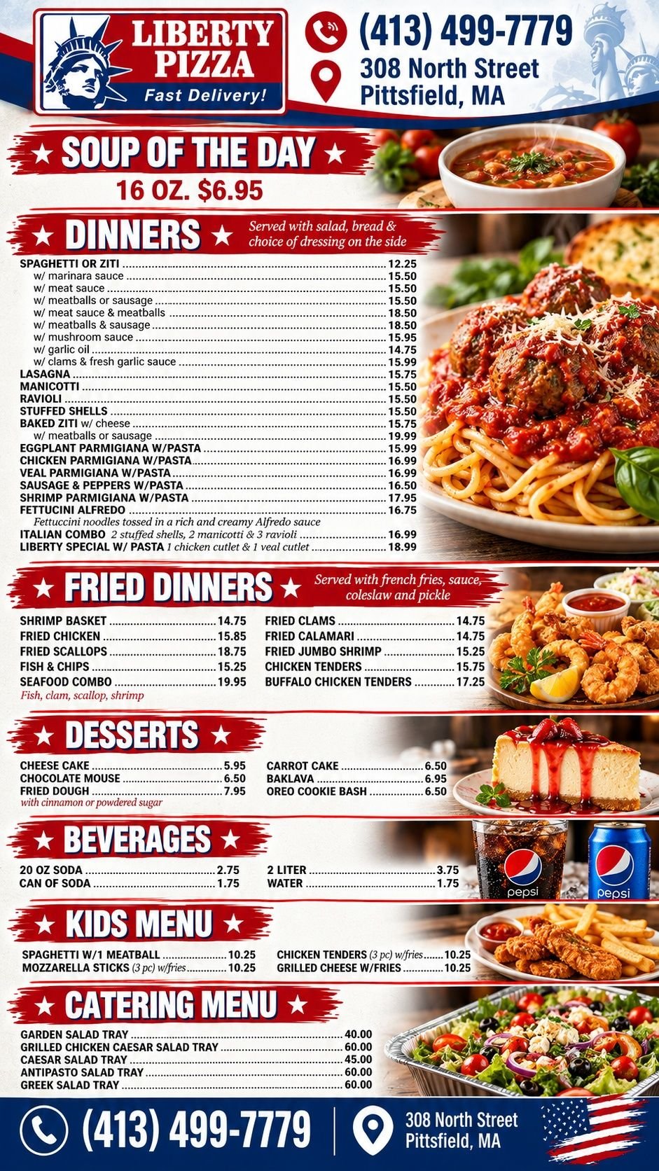 Menu page 9