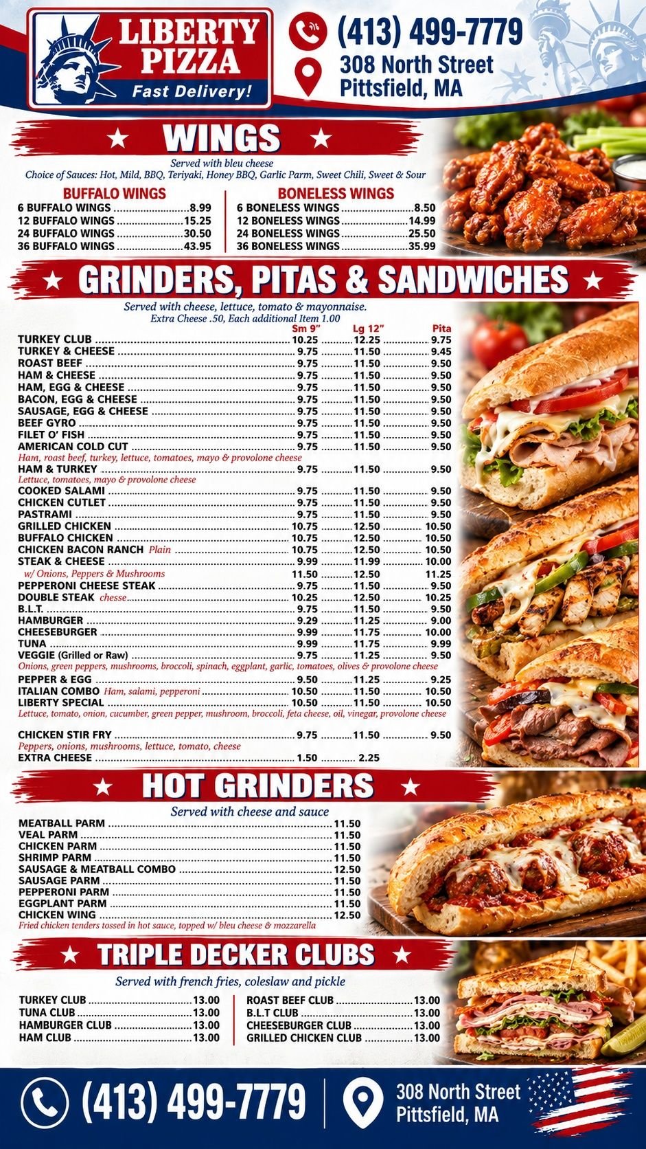 Menu page 7