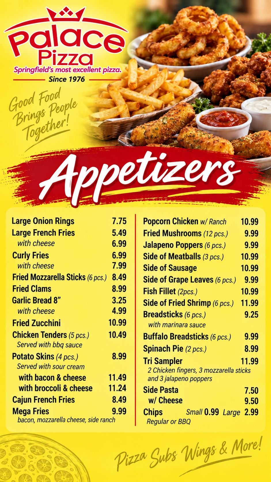 Menu page 5