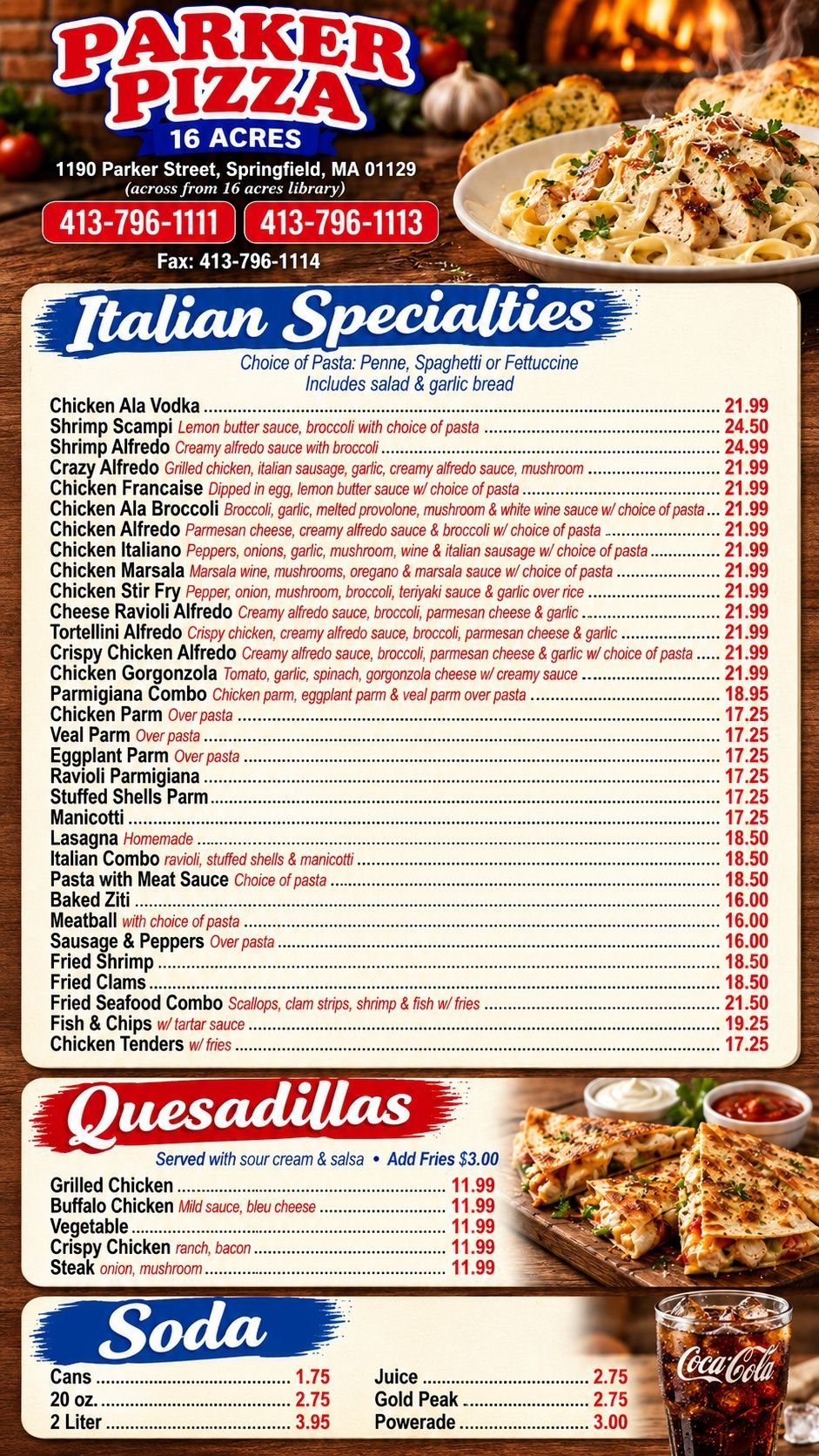 Menu page 7