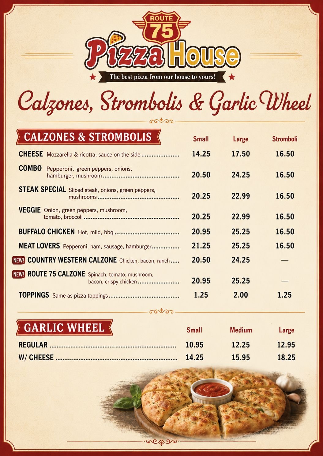 Menu page 4