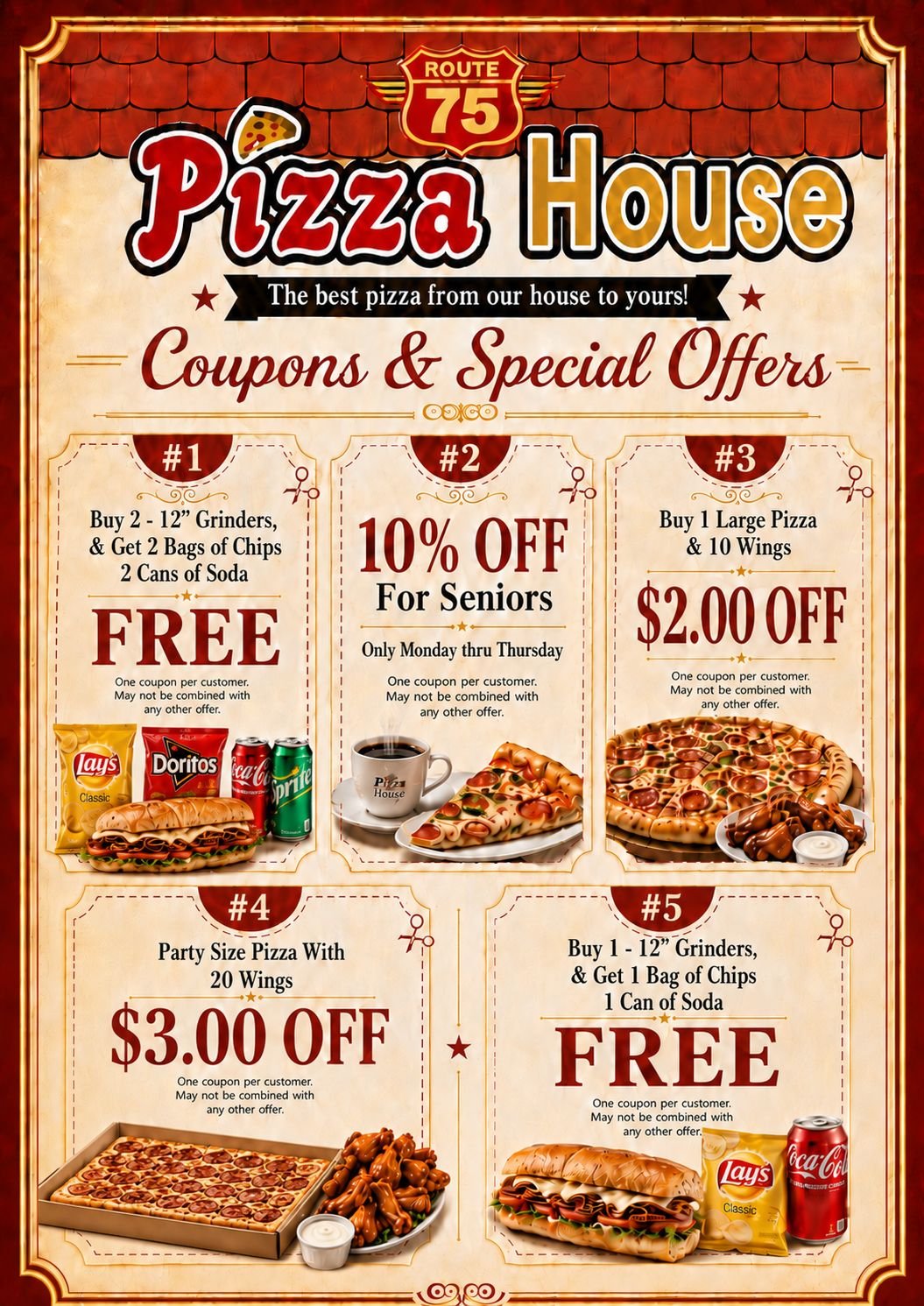 Menu page 1