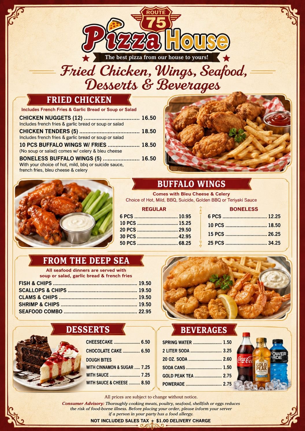 Menu page 10