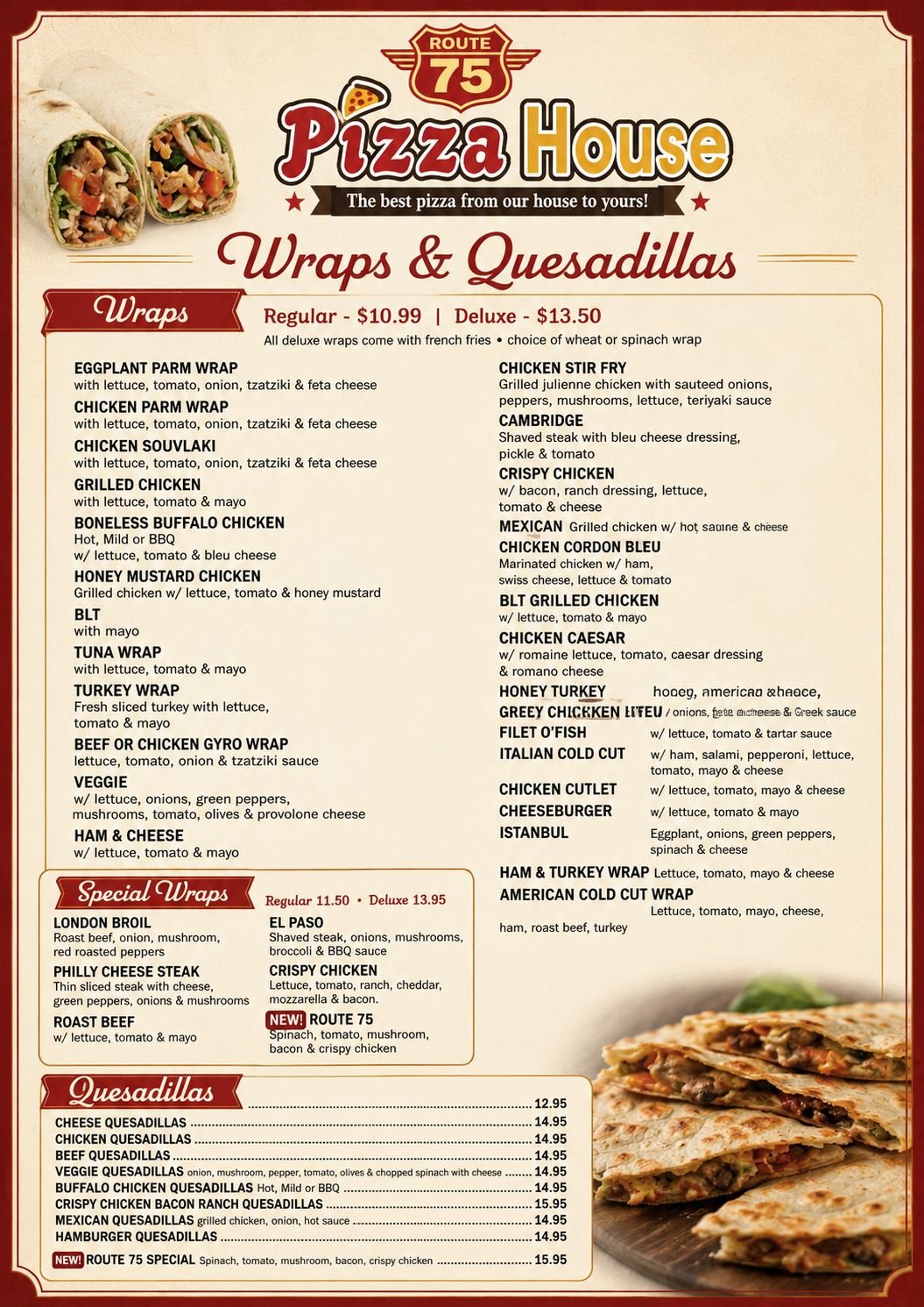 Menu page 6