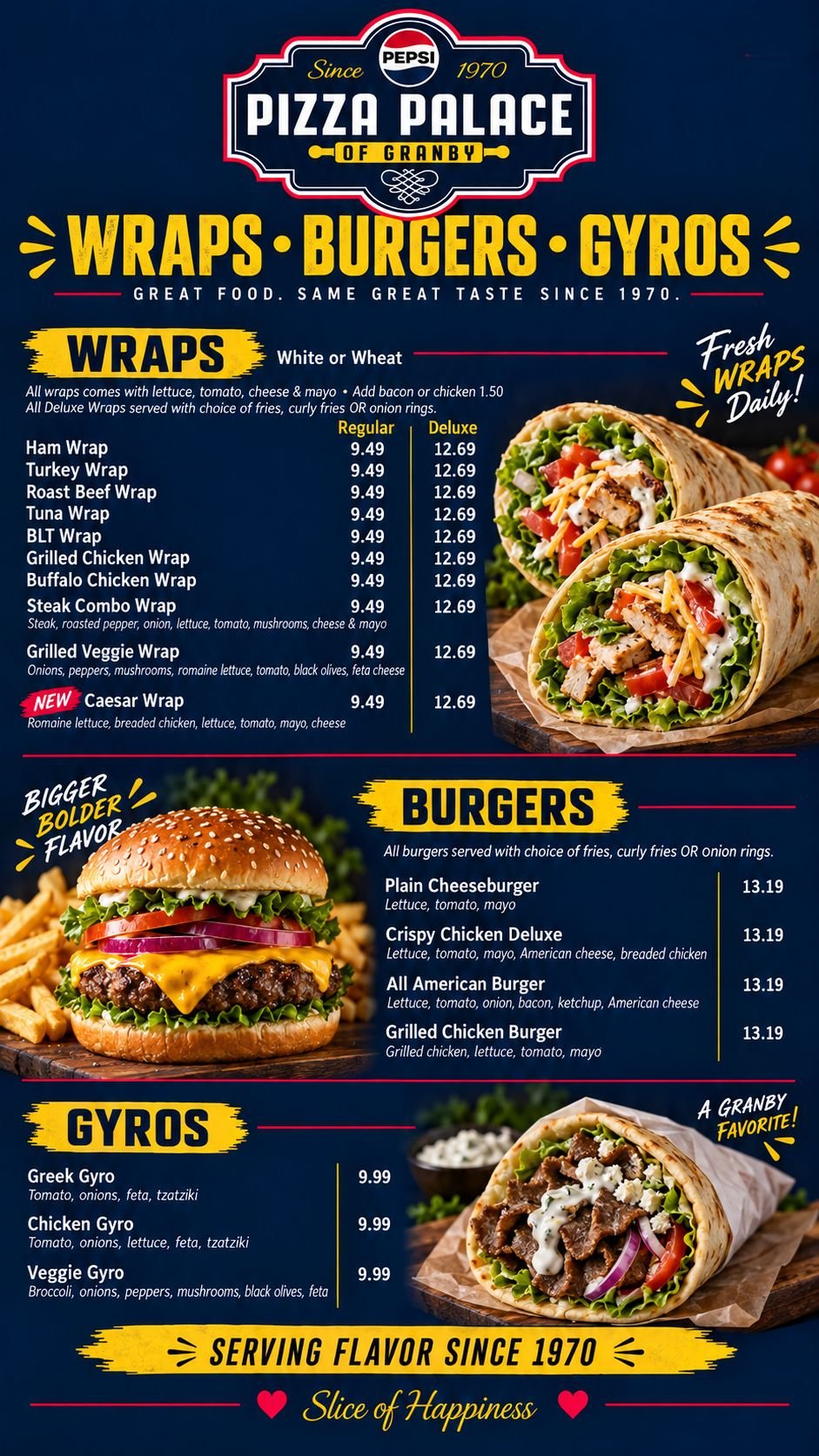 Menu page 4