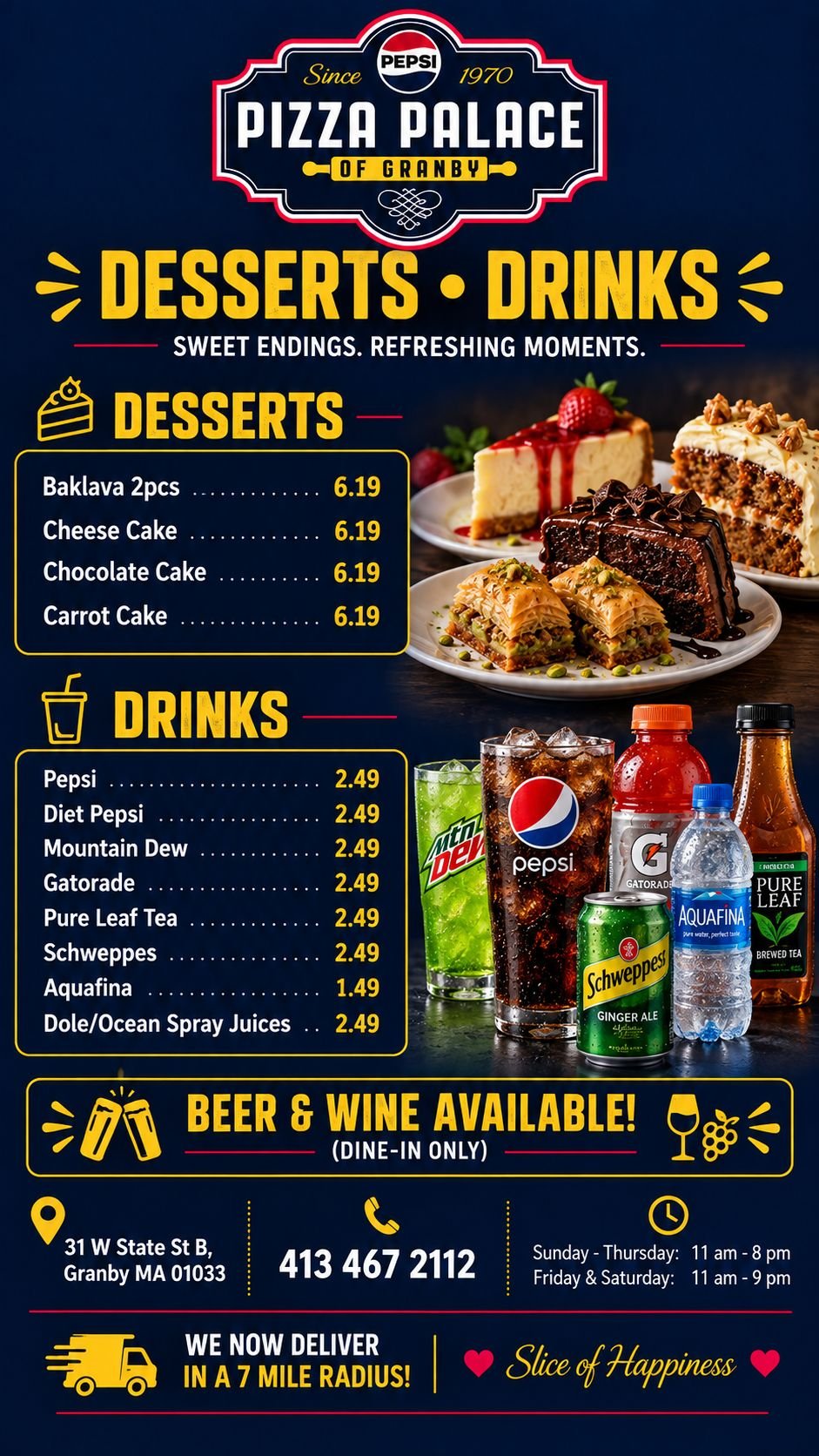 Menu page 7