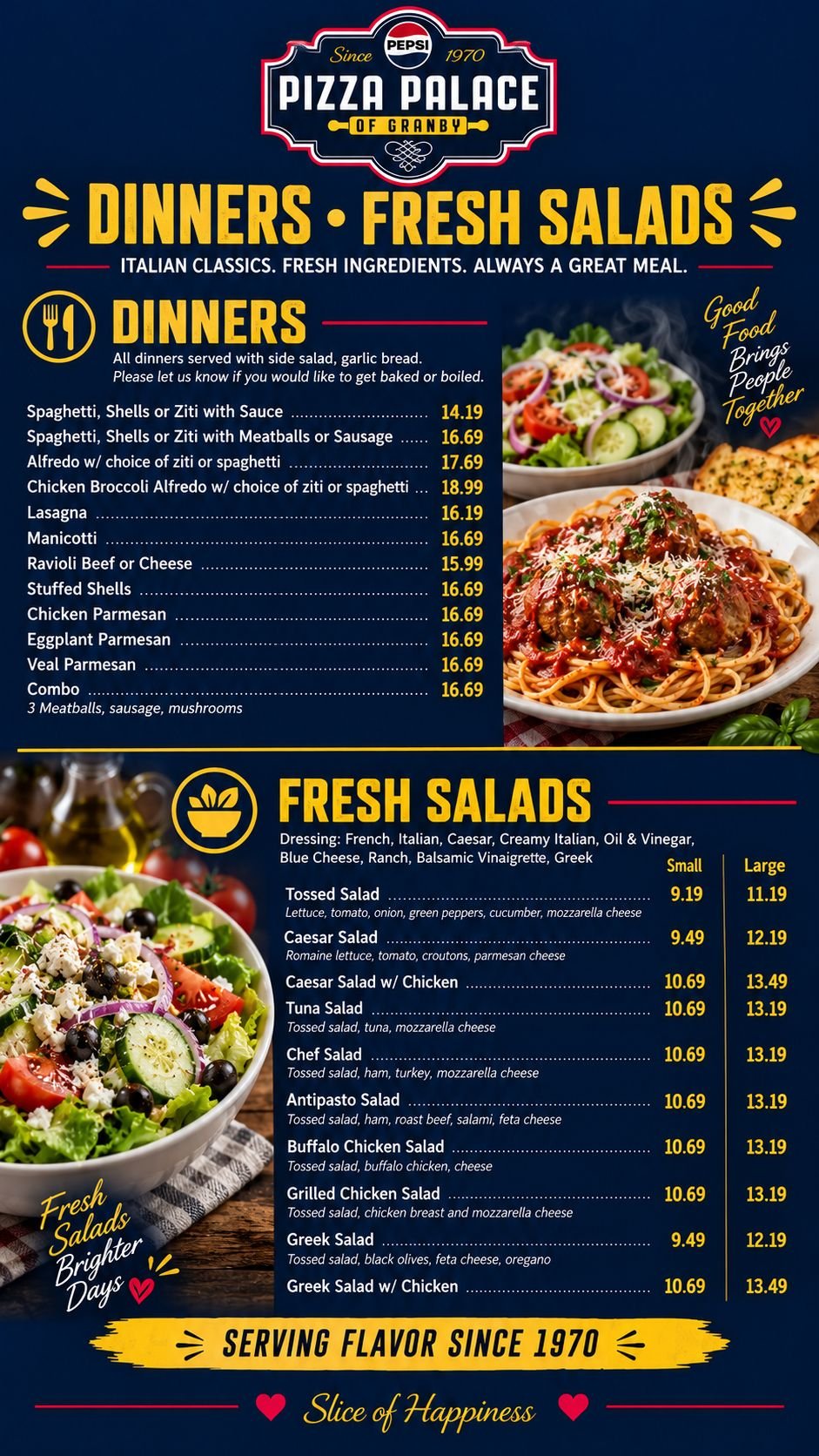 Menu page 5