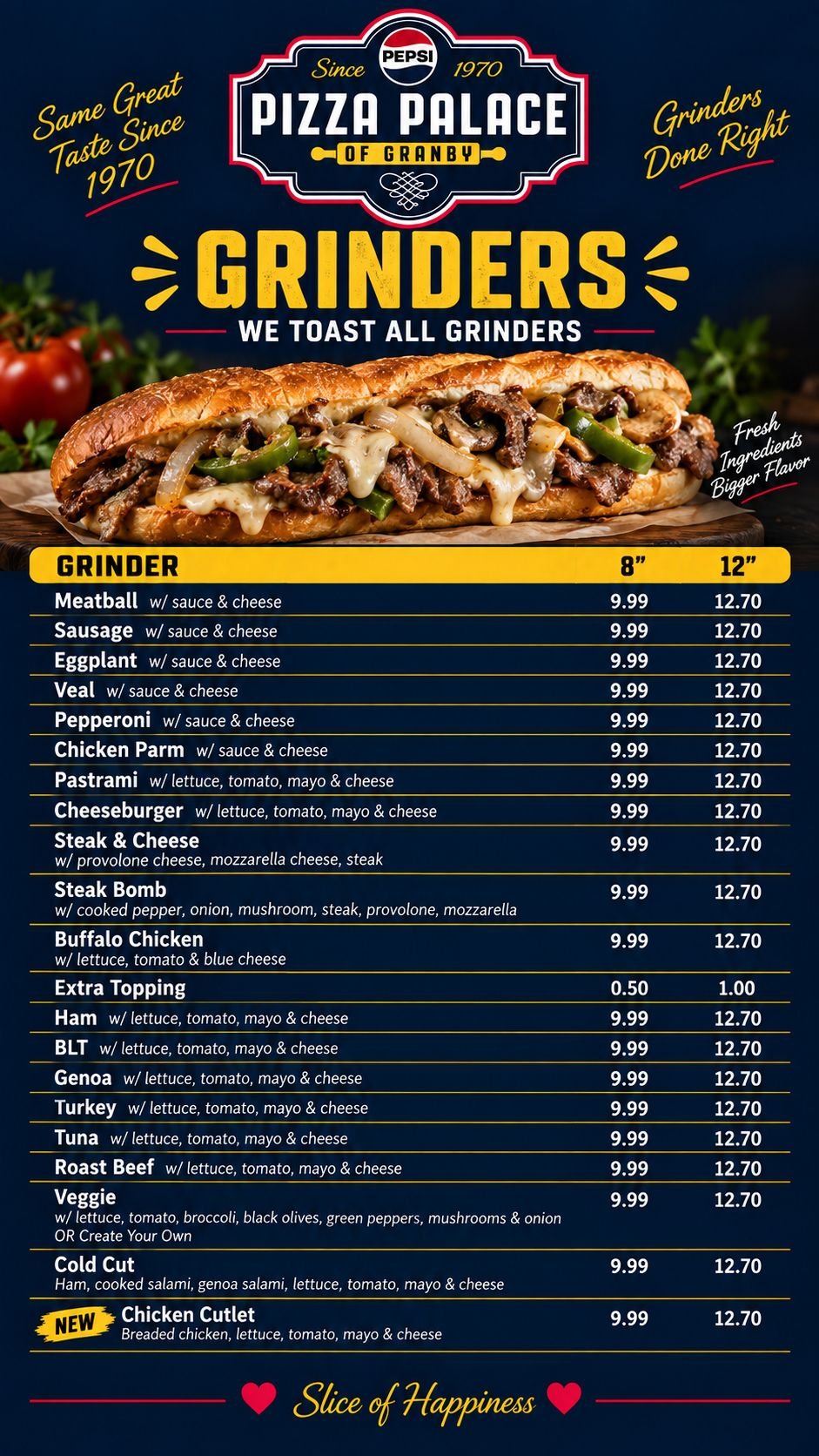 Menu page 3