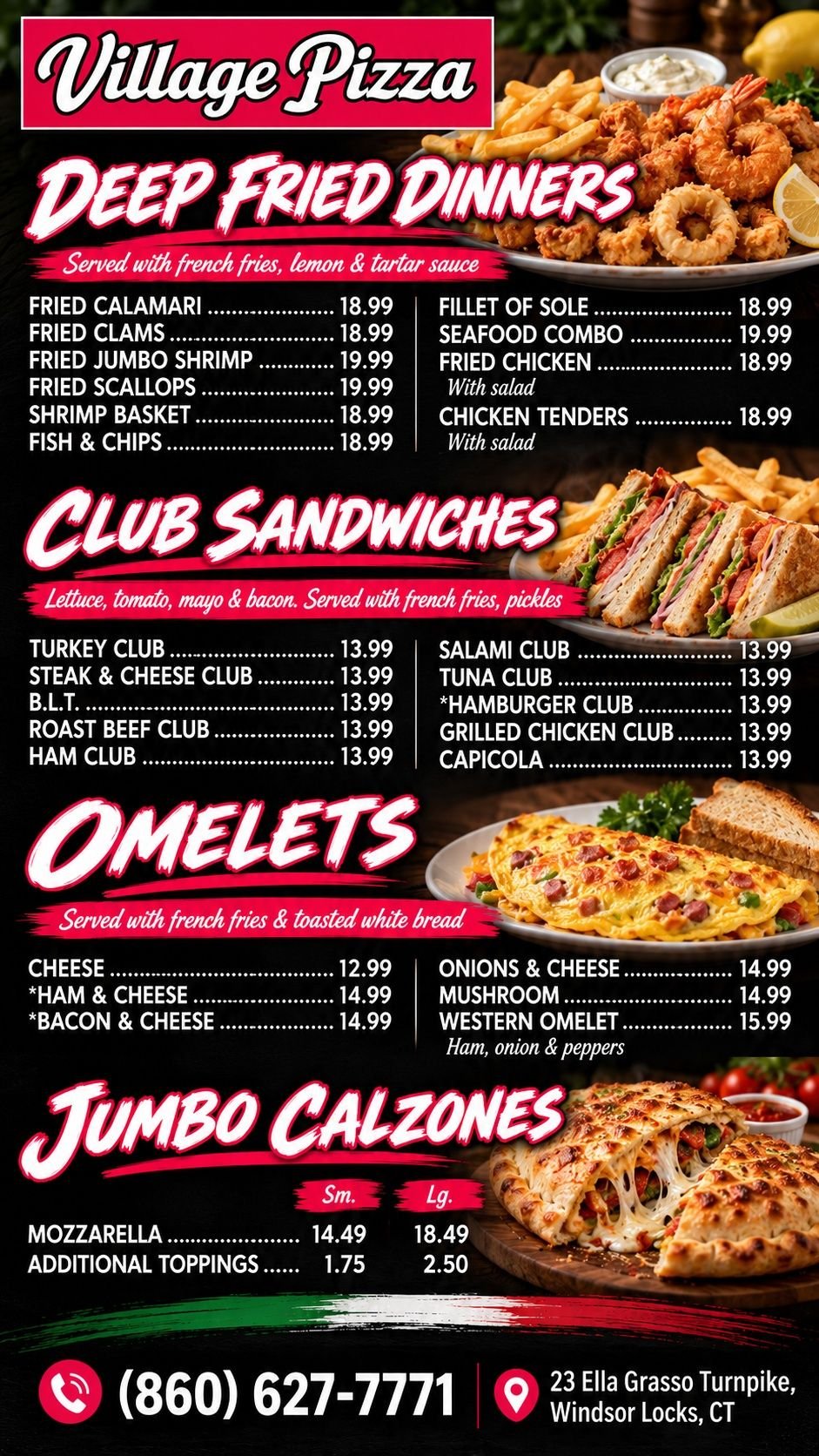 Menu page 10