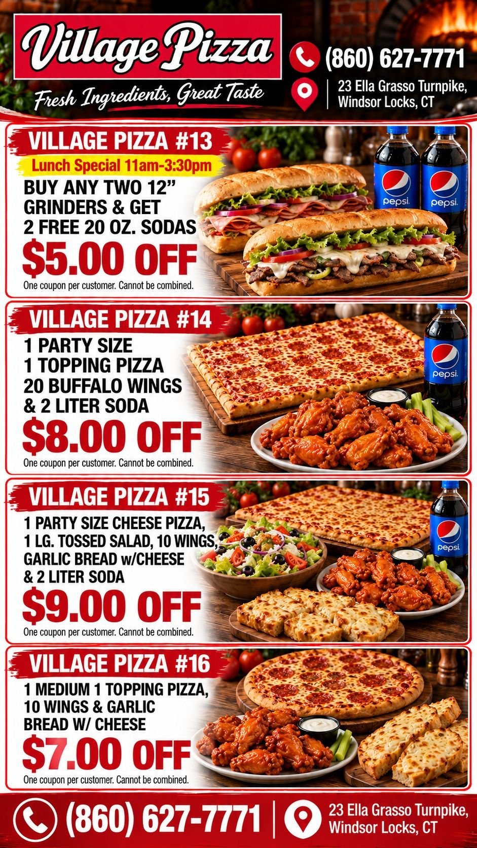 Menu page 4