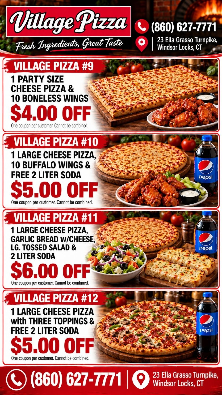 Menu page 3